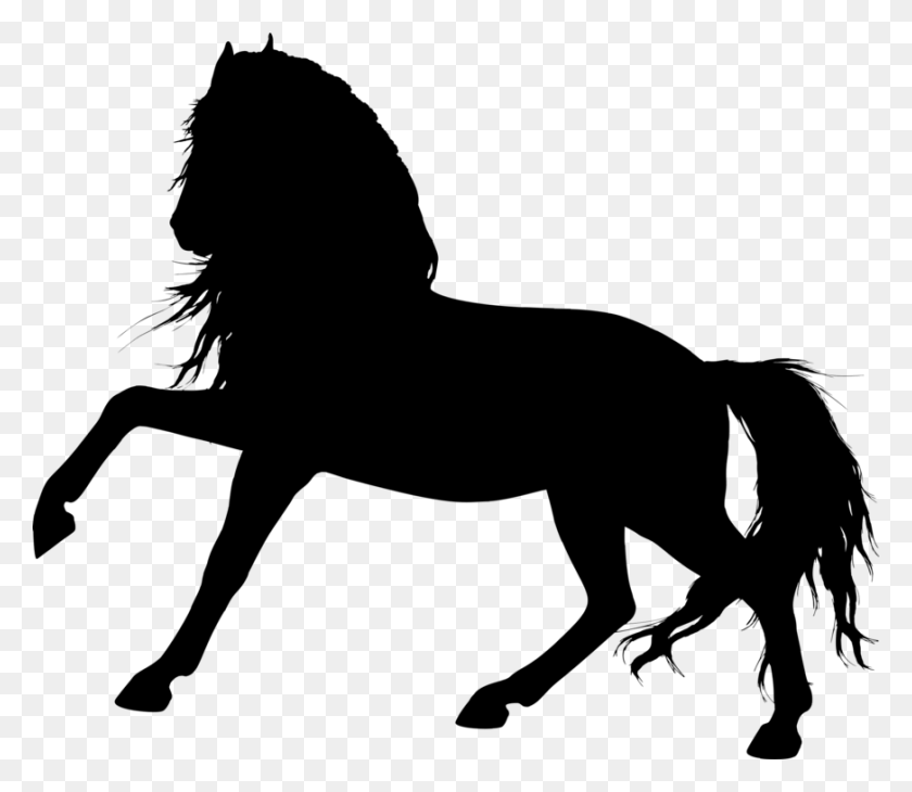 872x750 Horse Unicorn Silhouette Pony Rearing - Rearing Horse Clipart