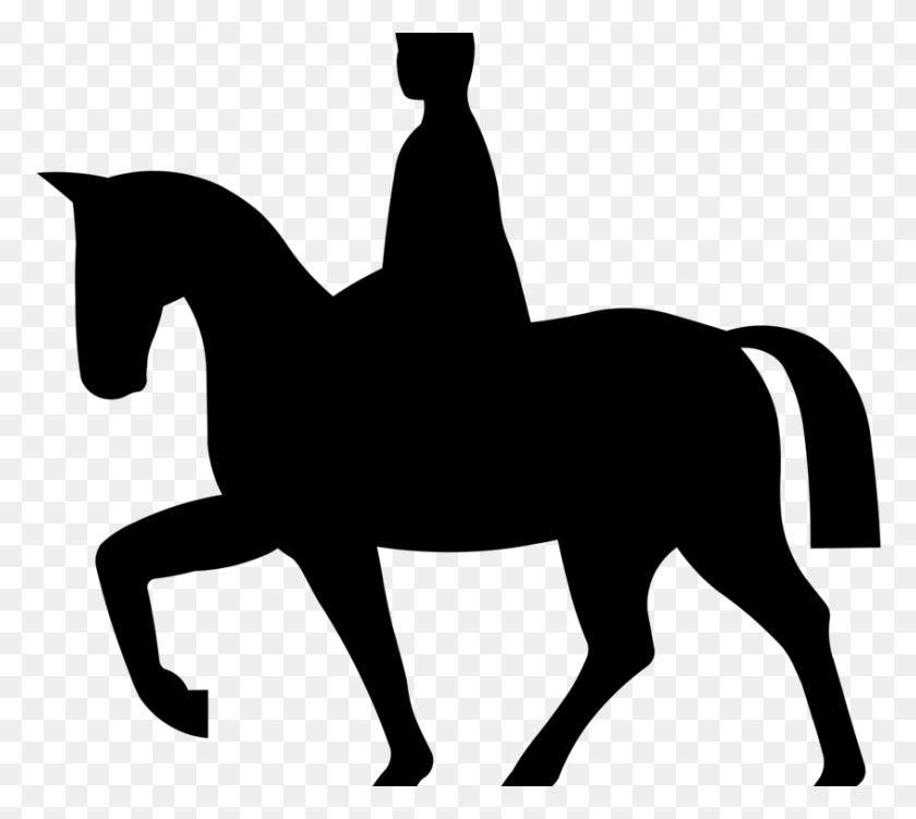 846x750 Horseamprider Equestrian Show Jumping - Dressage Clipart