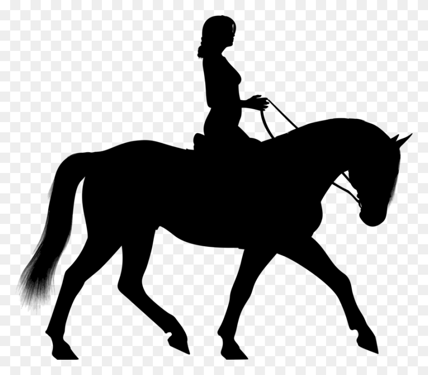 864x750 Horseamprider Ecuestre Western Placer Equitación En Inglés Gratis - Western Cross Clipart