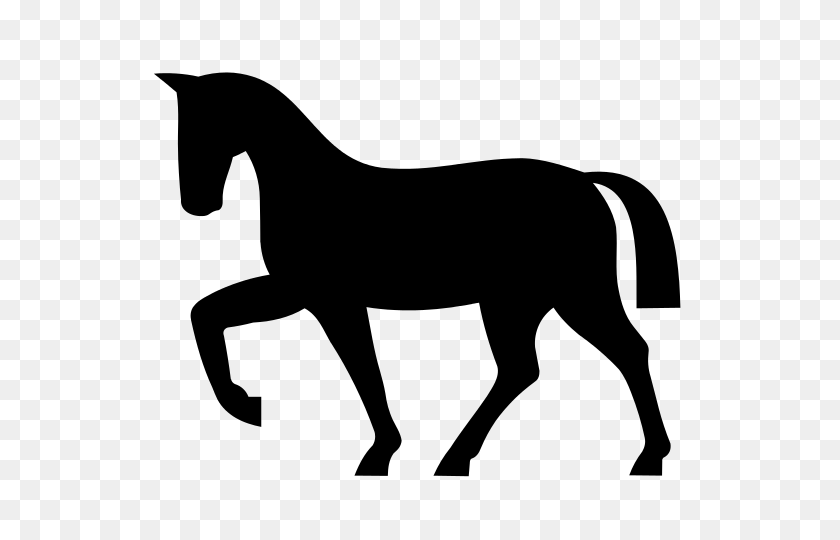 540x480 Horseicon - Mustang Clipart Black And White