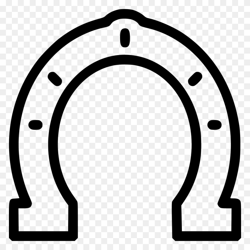 980x980 Horseshoe Luck Fortune Png Icon Free Download - Horseshoe Clipart PNG