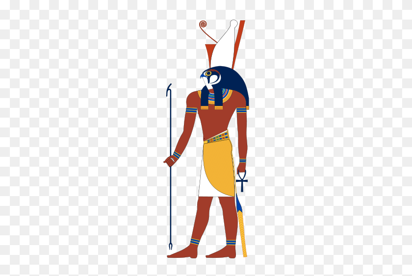 220x503 Horus, Son Of Osiris And Isis, Is Depicted As A Man With The Head - Isis PNG