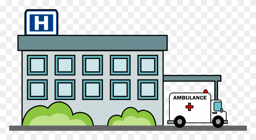 2286x1175 Hospital Building Icons Png - Hospital PNG