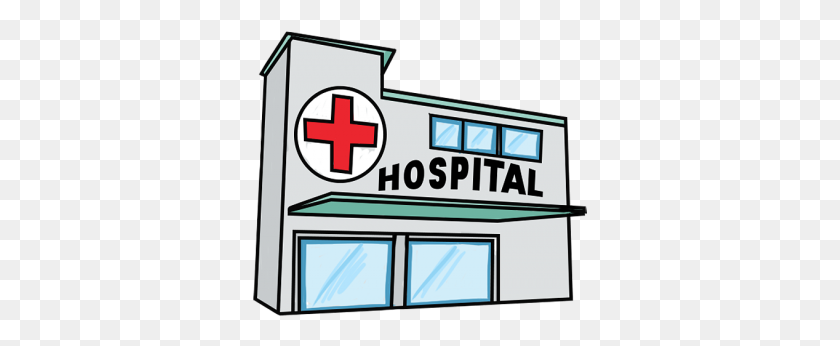 335x286 Hospital Free To Use Clipart - Hospital PNG