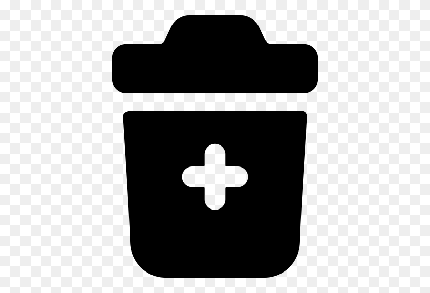 512x512 Hospital Garbage Can Png Icon - Garbage Can PNG