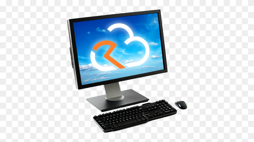 400x410 Hosted Desktop Silver Lining It Telecoms Specialists - Desktop PNG