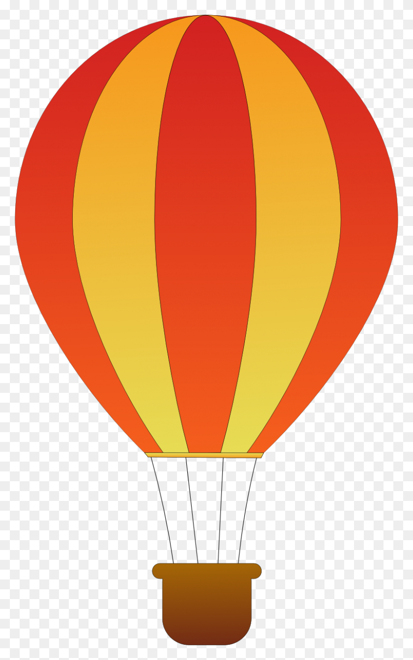 800x1317 Hot Air Balloon Clip Art Images - Balloon Clipart PNG