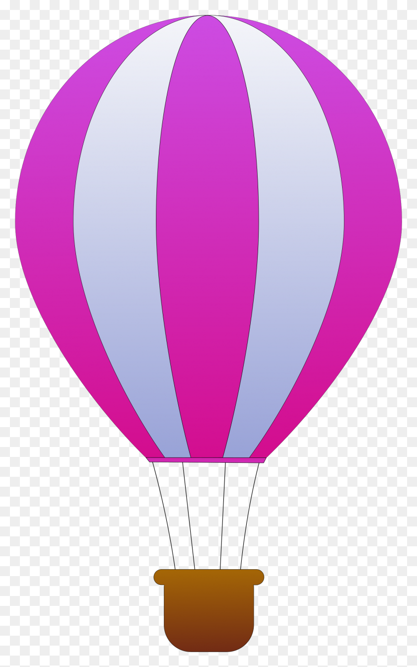 1458x2400 Globo Aerostático Clipart Simple - Balloon Clipart Free