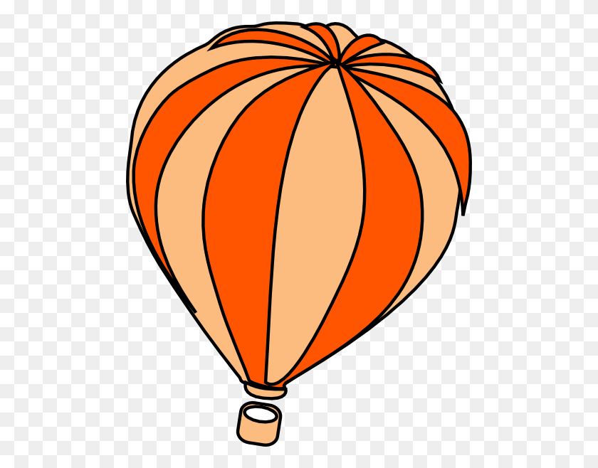 486x598 Hot Air Balloon Grey Clip Art - Balloon Clip Art Free