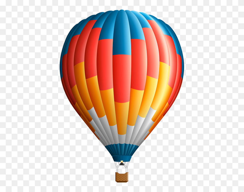 437x600 Hot Air Balloon Png Clip - Free Hot Air Balloon Clip Art