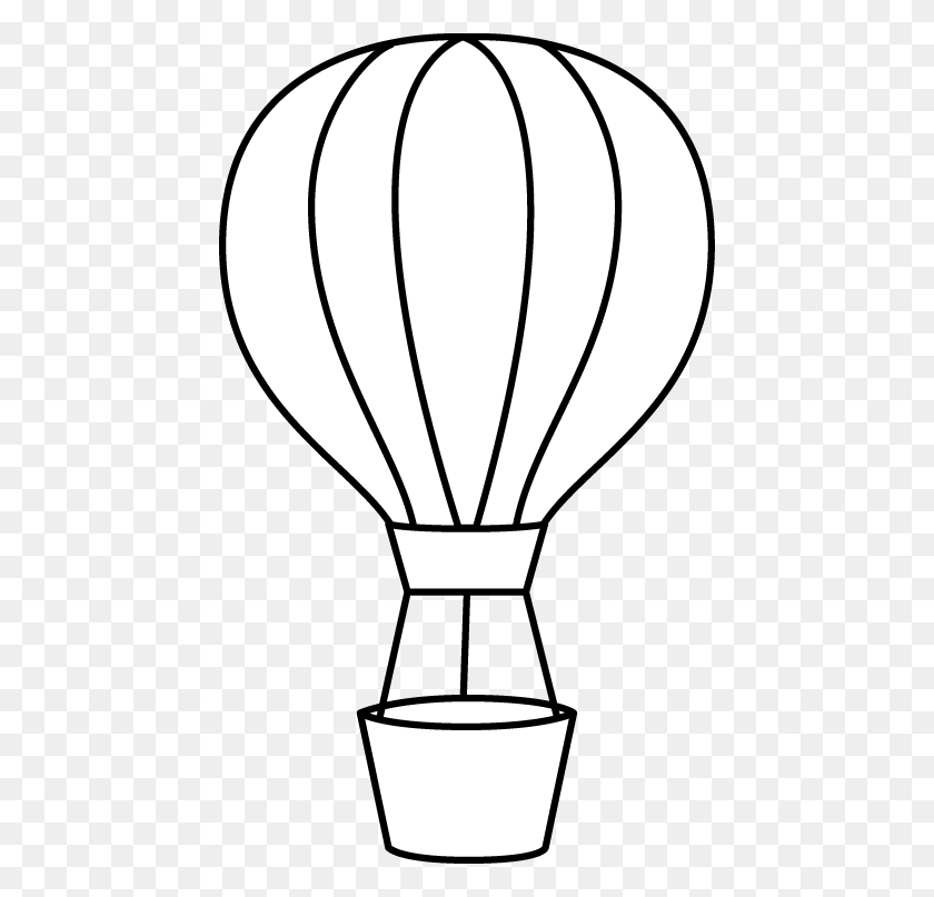 446x747 Hot Air Balloon Term Goals I Modelled And Drew Pattern Lines - Goal Setting Clipart