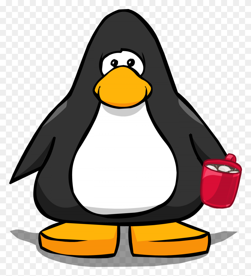 1404x1554 Hot Chocolate Clipart Penguin - Penguin Clipart