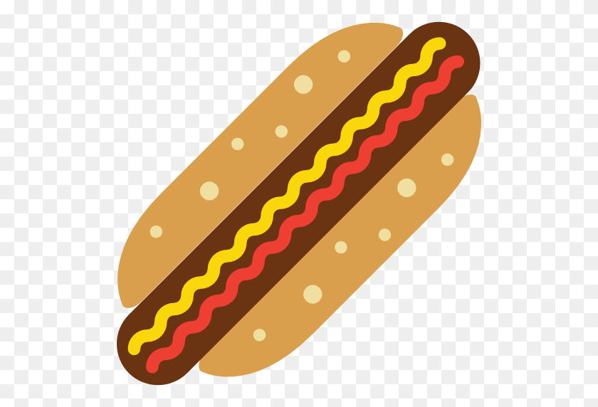512x512 Hot Dog - Hot Dogs PNG