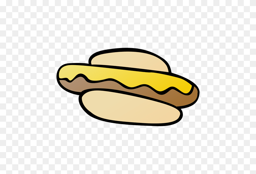 512x512 Hot Dog Bun Cartoon - Bun PNG