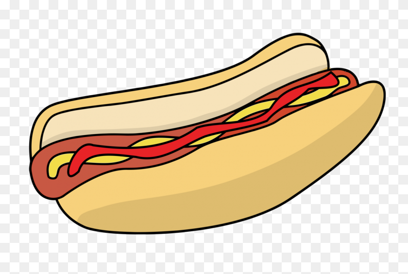 1160x750 Hot Dog Bun Dibujo Sándwich De Salsa De Tomate - Sub Sándwich De Imágenes Prediseñadas