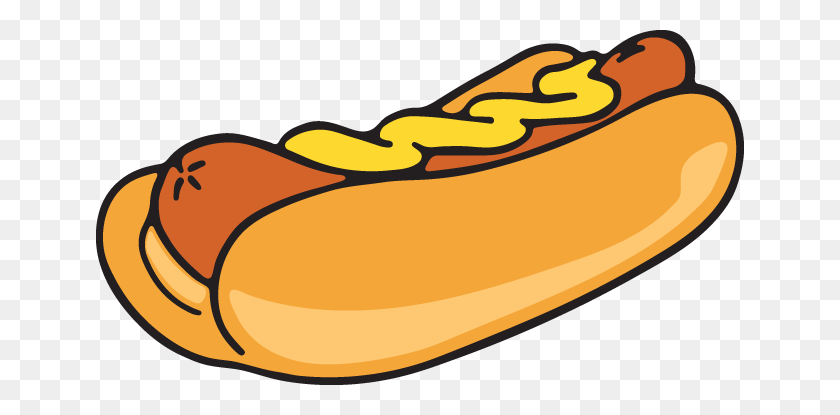 648x355 Hot Dog Clip Art From Art, Hot Dogs - Smock Clipart