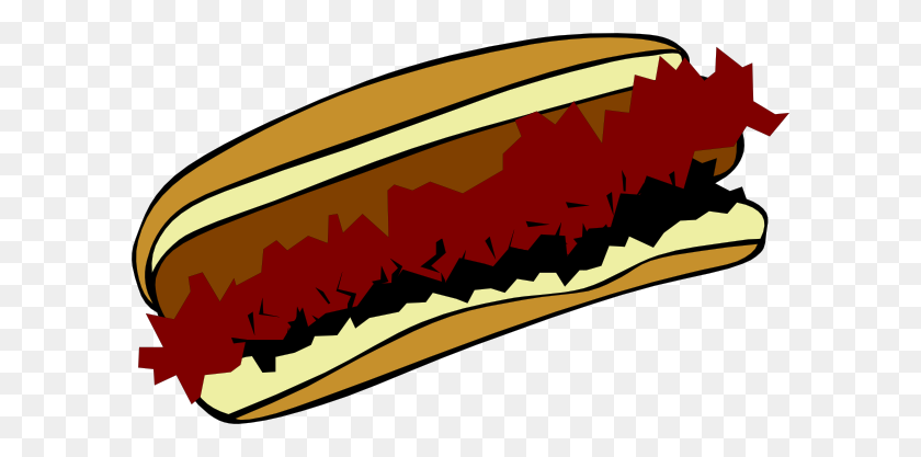 600x357 Hot Dog Clipart Coney Dog - Hotdogs Clipart