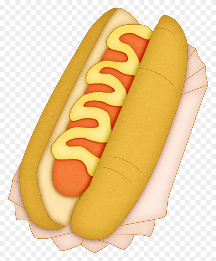 1304x1600 Hot Dog Clipart De Comida Deliciosa - Hot Dogs Png