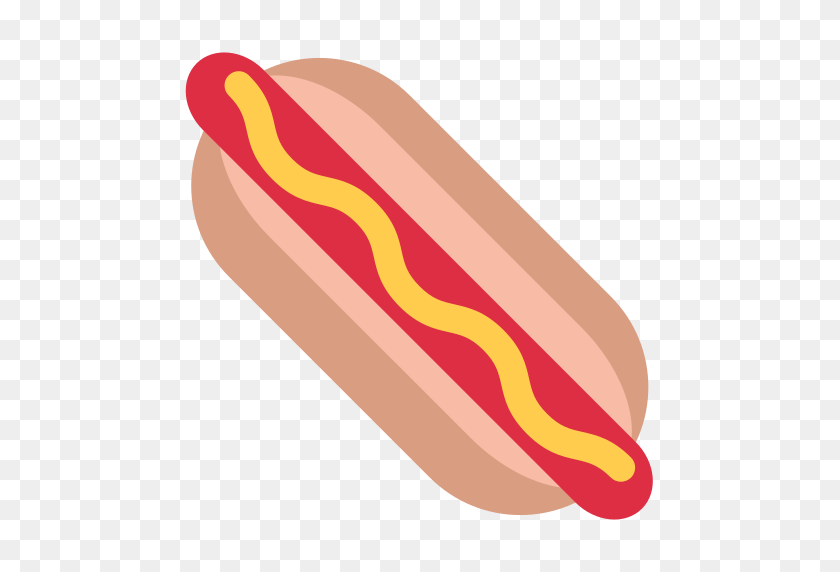 512x512 Hot Dog Emoji - Hot Dog PNG