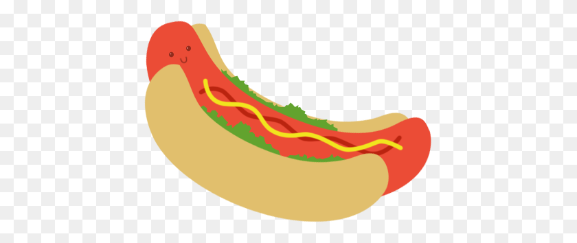 419x294 Hot Dog Vector - Hot Dog PNG