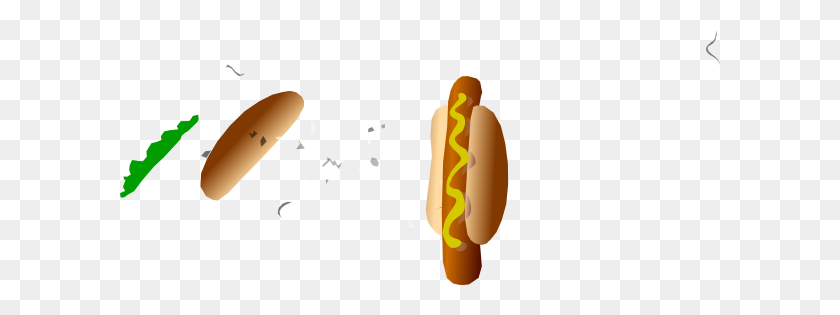 600x255 Hot Doggie Clip Art - Corn Dog Clipart