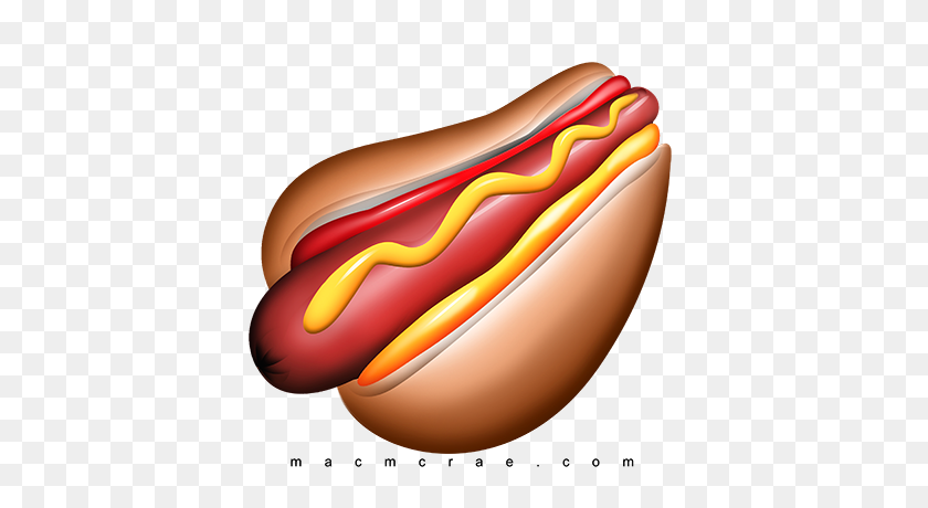 400x400 Hot Dogs Clipart Fast Food - Hot Dogs PNG