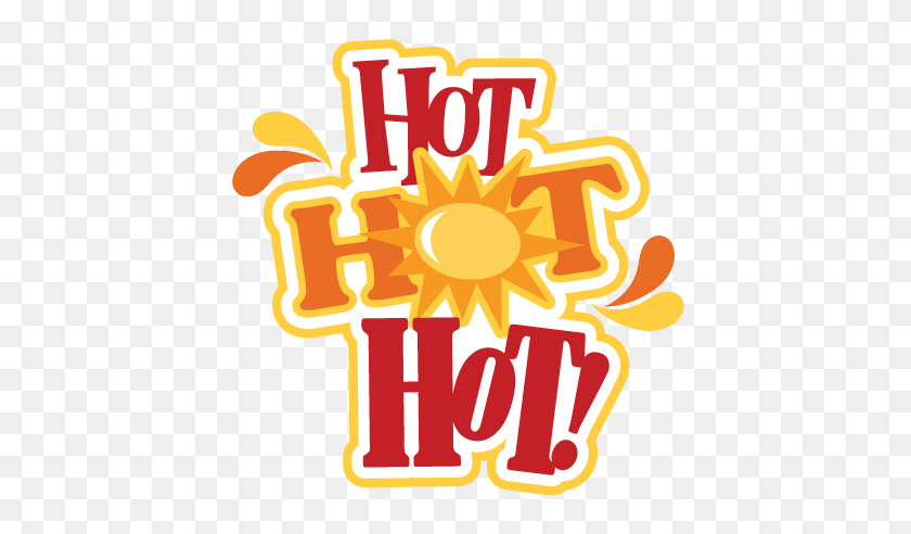 432x432 Hot Hot Hot Scrapbook Title Summer Scrapbook Title Summer - Summer PNG