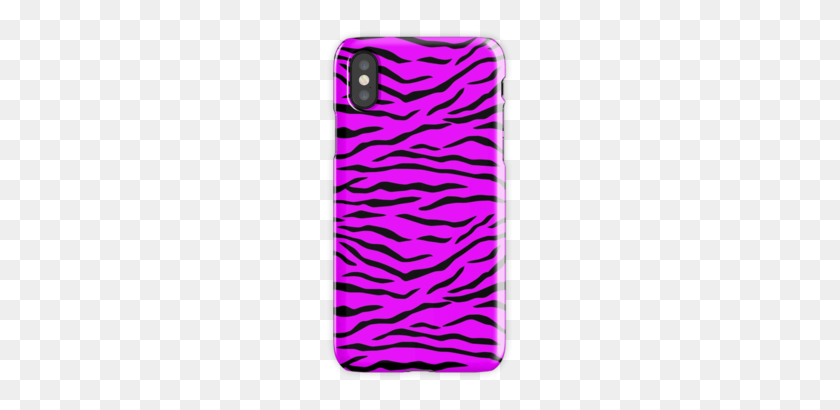263x350 Hot Neon Pink And Black Jungle Big Cat Tiger Stripes 'Throw Pillow - Tiger Stripes Png