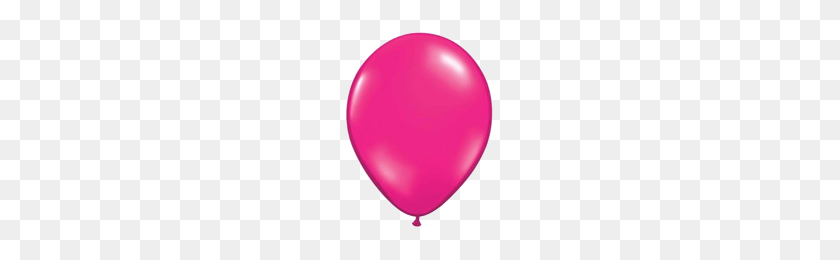 153x200 Hot Pink Balloons Single Just For Kids - Pink Balloons PNG