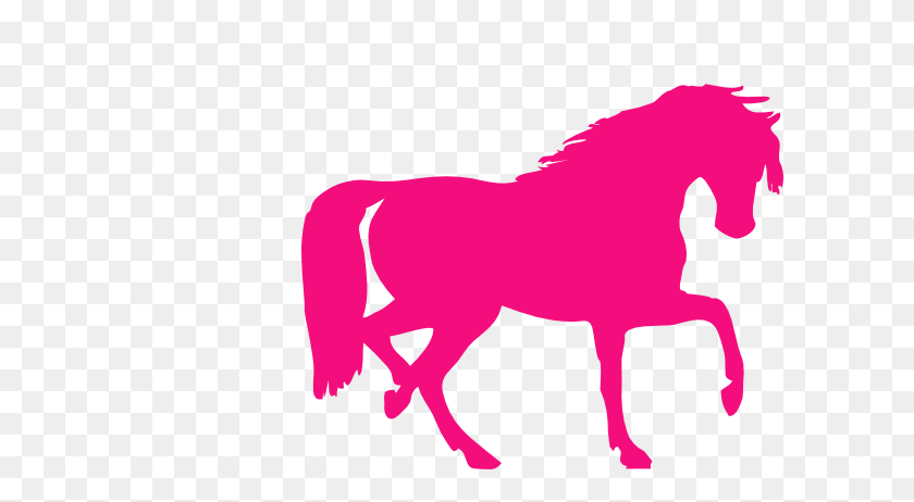 600x402 Hot Pink Horse Clip Art - Hot Girl Clipart