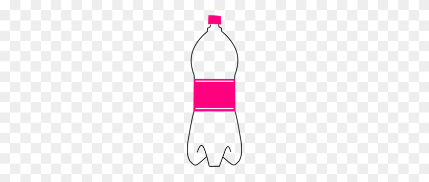 108x296 Hot Pink Water Bottle Clip Art - Hot Water Clipart