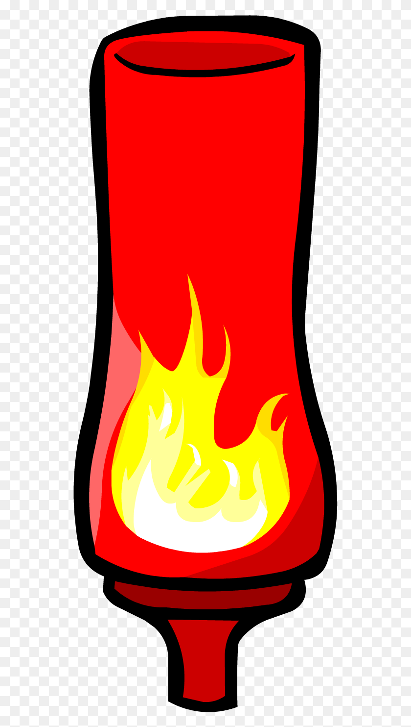 541x1423 Hot Sauce - Hot Sauce Clipart