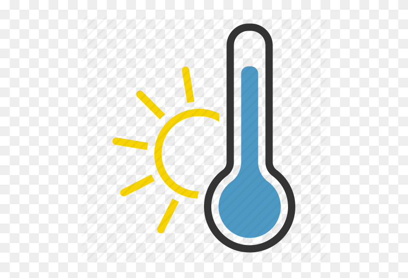 512x512 Hot, Summer, Sun, Temperature Icon - Temperature Icon PNG