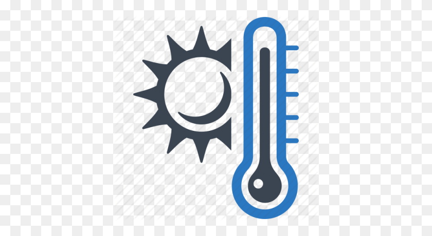 400x400 Hot Temperature Icon Clip Art At Png - Temperature Clipart