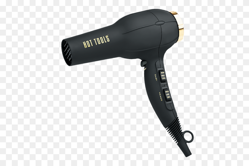 500x500 Hot The Gold Touch Turbo Salon Hair Dryer - Blow Dryer PNG