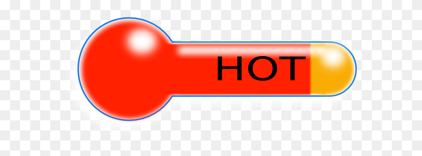 600x251 Hot Thermometer - Thermometer Clipart Black And White
