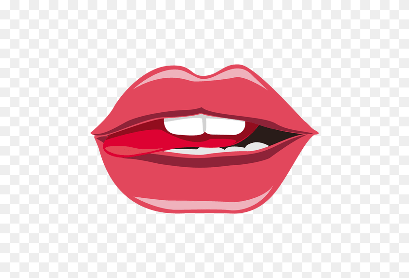 512x512 Hot Tongue Expression - Tongue PNG