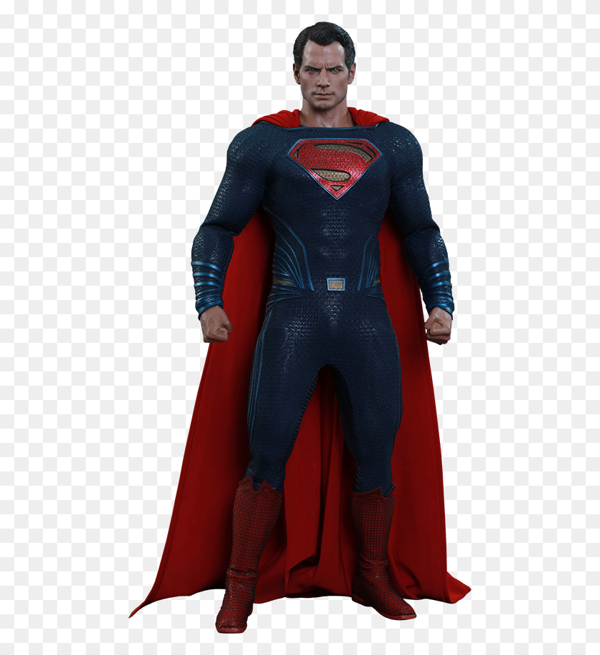 480x857 Hot Toys Scale Superman Figure Talk Nerdy To Me - Scale Figure PNG