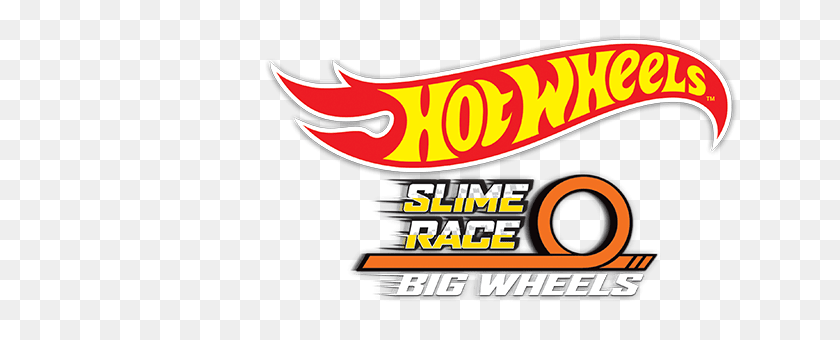 640x280 Hot Wheels Slime Race United Kingdom - Hot Wheels Logo PNG