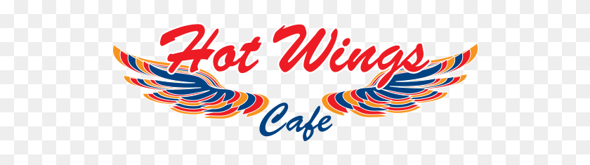 536x175 Hot Wings Cafe - Alas Calientes Png