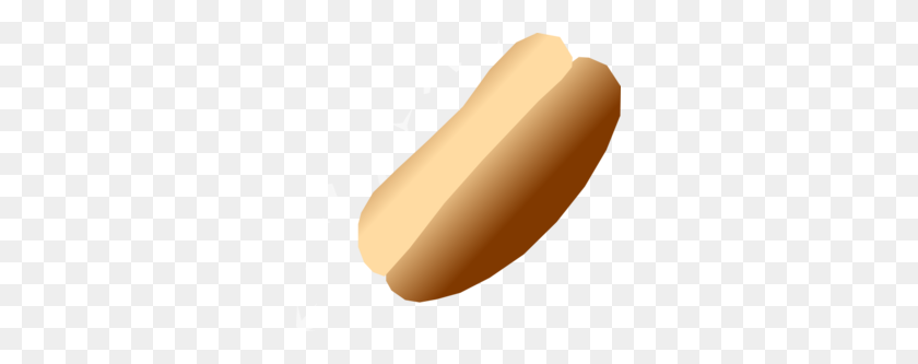 297x273 Hotdog Bun Clipart - Hot Dog Clipart