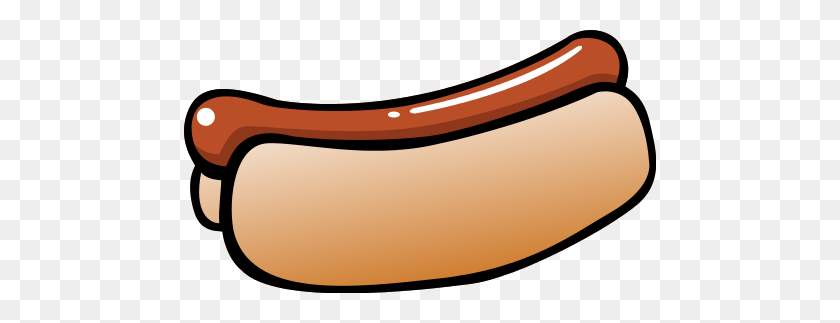472x263 Hotdog Clipart - Bratwurst Clipart