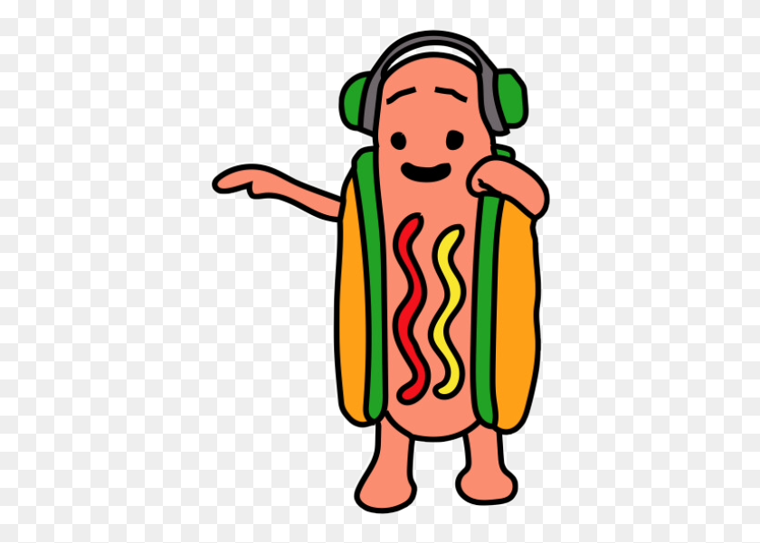 378x541 Hotdog Hotdogstickers Hotdogsticker Snapchathotdog Snap - Snapchat Hotdog PNG