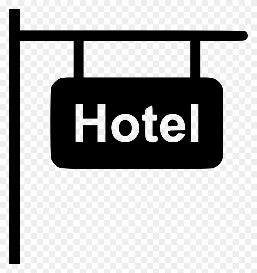 918x980 Hotel Sign Png Icon Free Download - Hotel PNG
