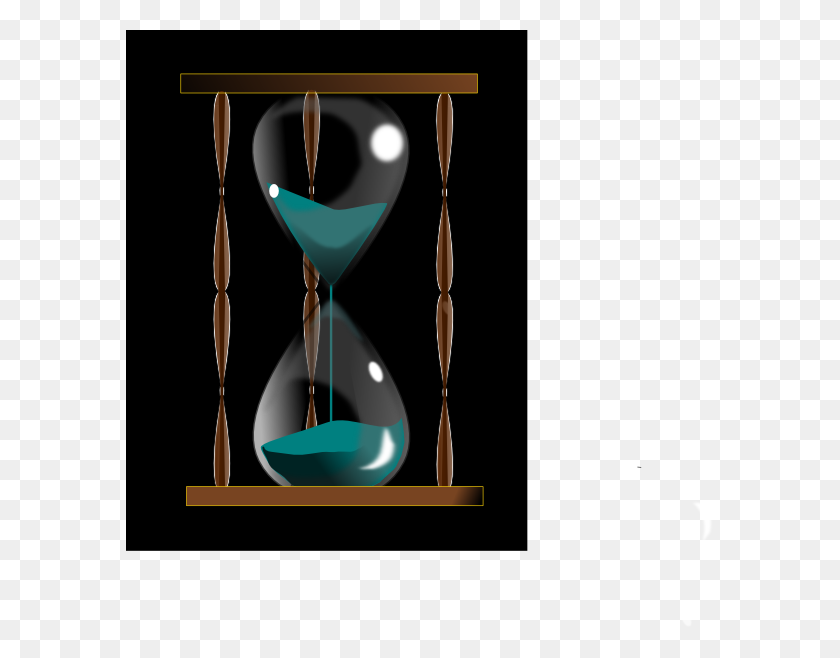 588x598 Hourglass Clip Art - Hourglass Clipart