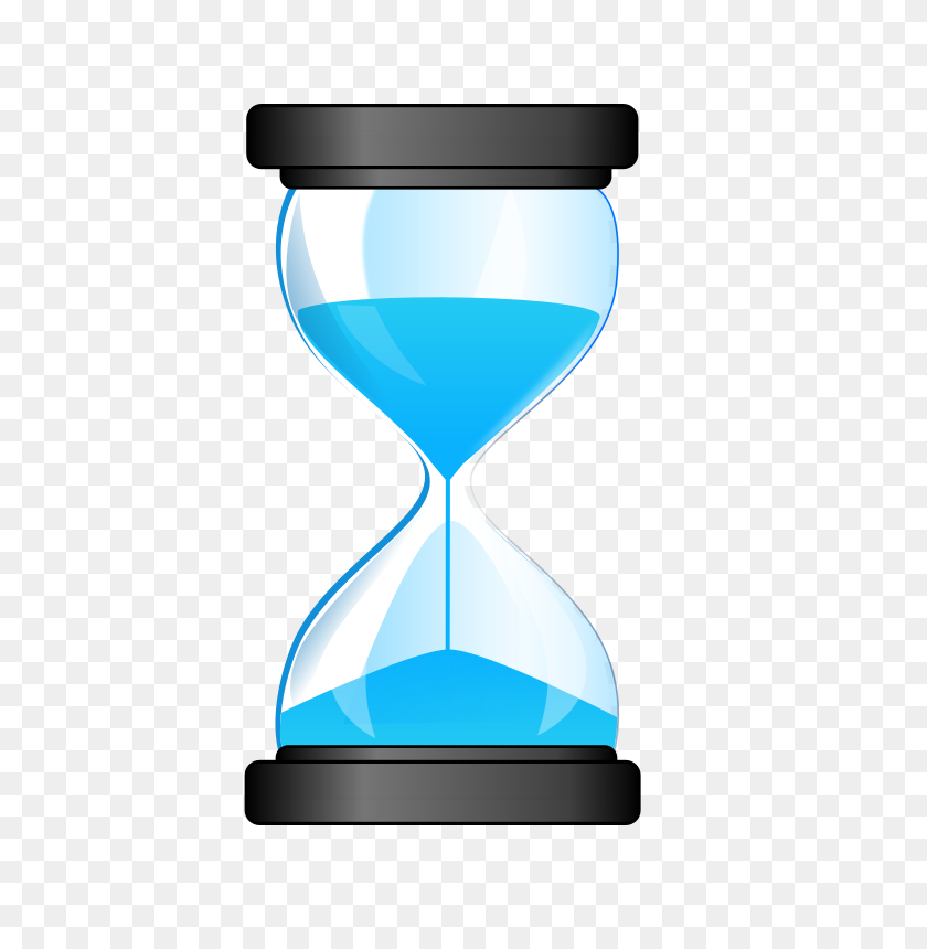 640x800 Hourglass Clipart Outline - Time Capsule Clipart