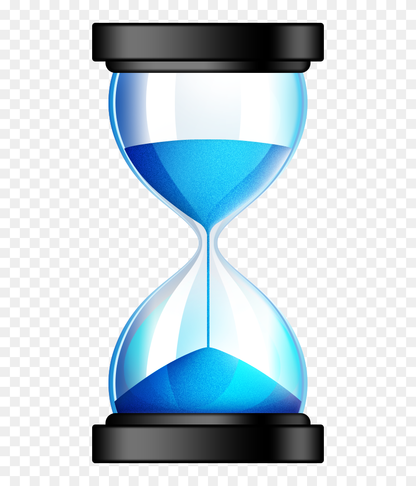 500x920 Hourglass Icon Clipart - Hour Glass PNG