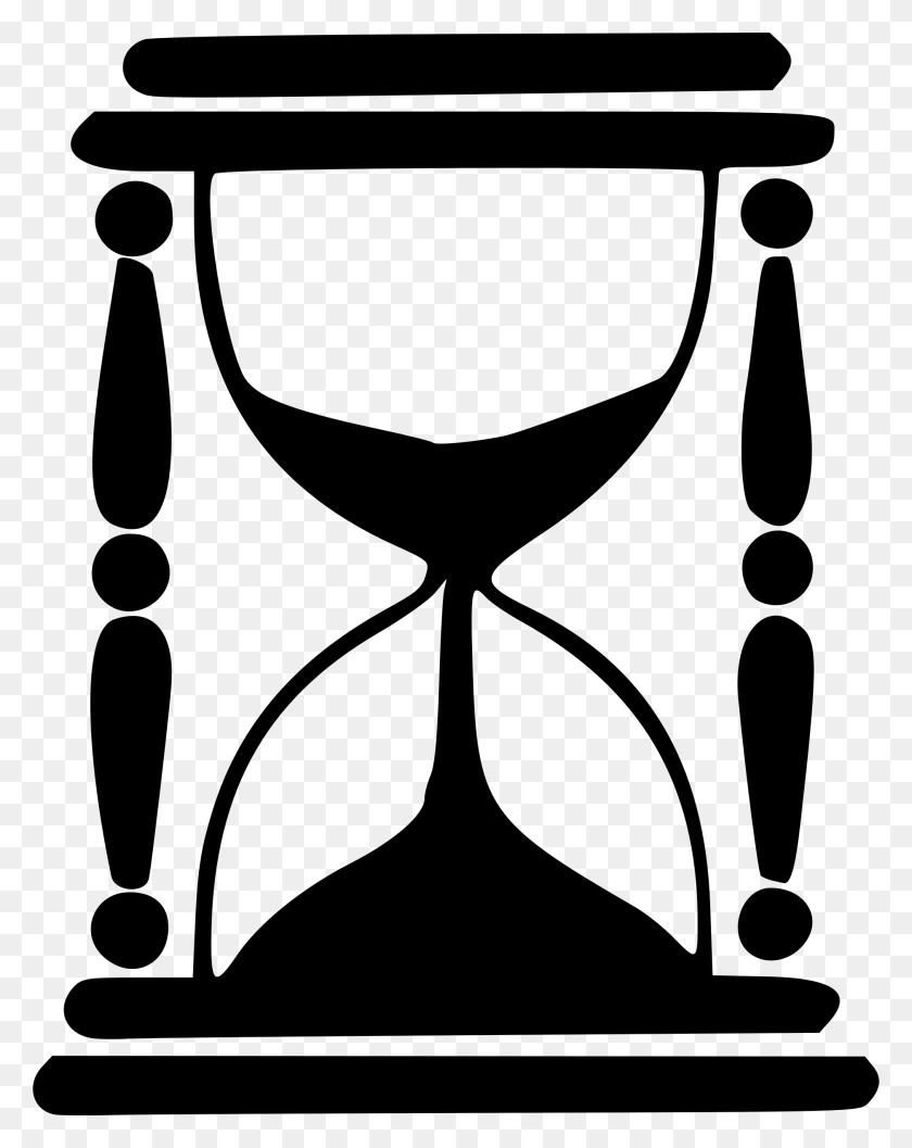 1876x2400 Hourglass Silhouette Icons Png - Hour Glass PNG