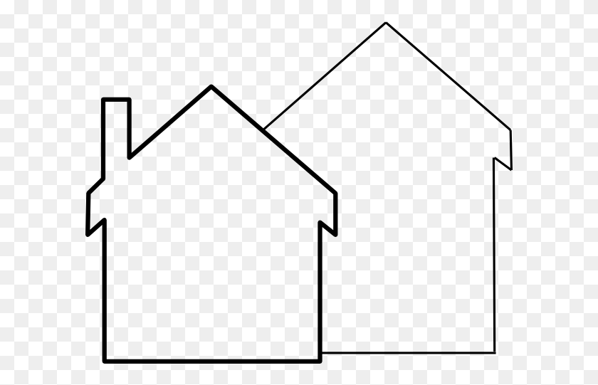 600x481 House Addition Clipart - Addition Clipart