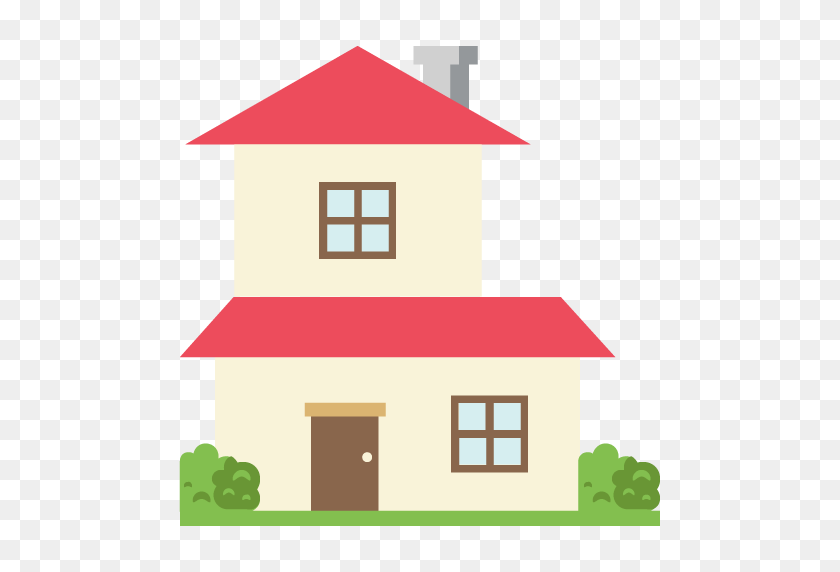 512x512 House Building Emoji For Facebook, Email Sms Id Emoji - House Emoji PNG